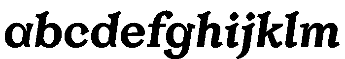 OrLemmen BoldItalic FONT
