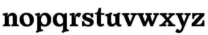 OrLemmen Bold Font LOWERCASE