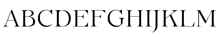 OrLemmen Thin Font UPPERCASE