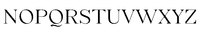 OrLemmen Thin Font UPPERCASE