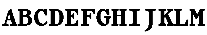 OrLemmenMono Bold Font UPPERCASE
