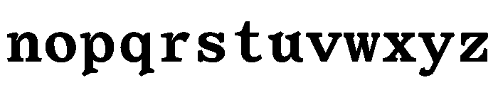 OrLemmenMono Bold Font LOWERCASE