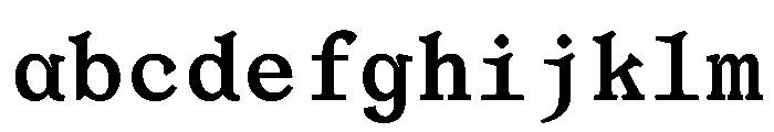 OrLemmenMono Medium FONT