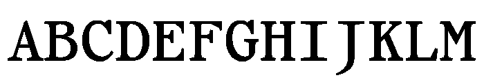 OrLemmenMono Regular Font UPPERCASE