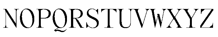OrLemmenMono Thin Font UPPERCASE