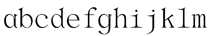 OrLemmenMono Thin FONT