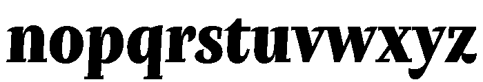 Orca BT Bold Italic Font LOWERCASE