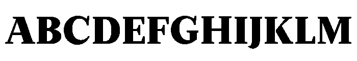 Orca BT Bold Font UPPERCASE