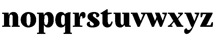 Orca BT Bold Font LOWERCASE