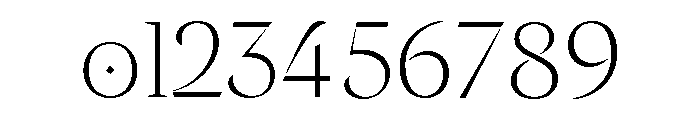 Orca BT Display Font OTHER CHARS