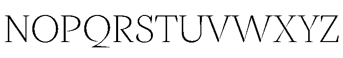 Orca BT Display Font UPPERCASE