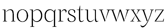 Orca BT Display Font LOWERCASE