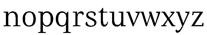 Orca BT Light Font LOWERCASE