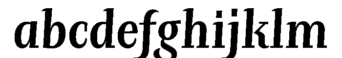 Orca BT Medium Italic FONT
