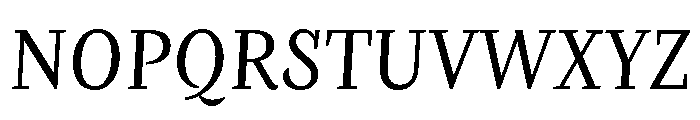 Orca BT Normal Italic Font UPPERCASE