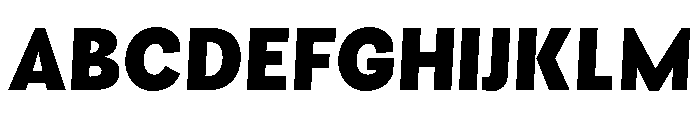 Orca BT Sans Bold Italic Font UPPERCASE