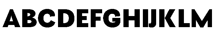 Orca BT Sans Bold Font UPPERCASE
