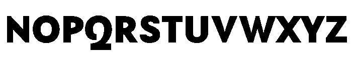 Orca BT Sans Bold Font UPPERCASE