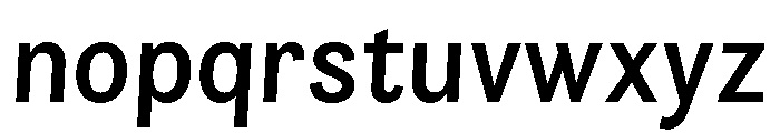 Orca BT Sans Italic Font LOWERCASE