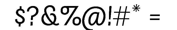 Orca BT Sans Light Italic Font OTHER CHARS