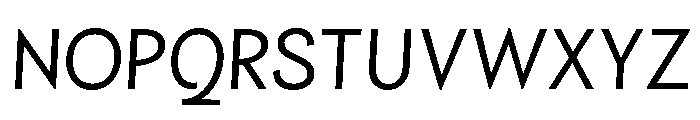 Orca BT Sans Light Italic Font UPPERCASE