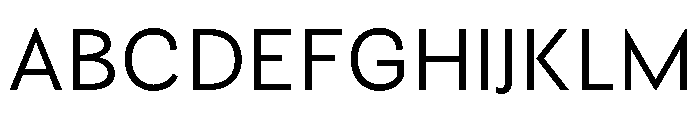 Orca BT Sans Light Font UPPERCASE