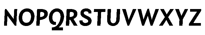 Orca BT Sans Medium Italic Font UPPERCASE
