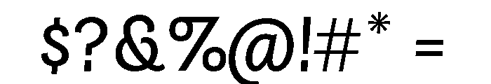 Orca BT Sans Normal Italic Font OTHER CHARS