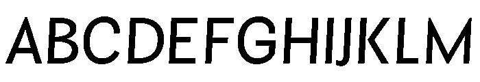 Orca BT Sans Normal Italic Font UPPERCASE