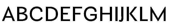 Orca BT Sans Normal Font UPPERCASE