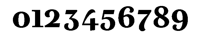 Orca BT Semibold Font OTHER CHARS