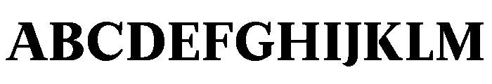 Orca BT Semibold Font UPPERCASE