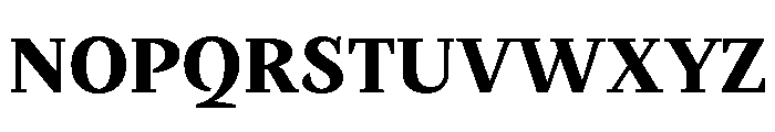 Orca BT Semibold Font UPPERCASE