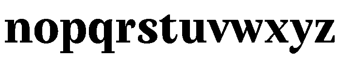 Orca BT Semibold Font LOWERCASE