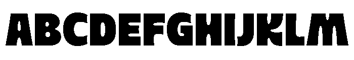 OreganoBT Regular Font UPPERCASE