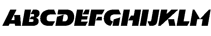 Orientation Bold Italic Font UPPERCASE