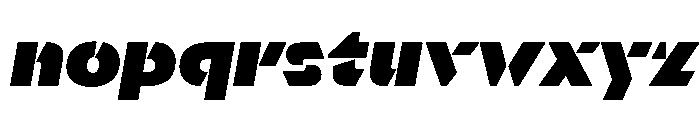 Orientation Bold Italic Font LOWERCASE
