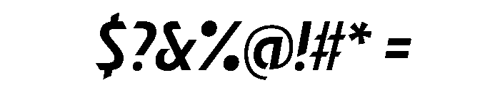 Orientation Light Italic Font OTHER CHARS