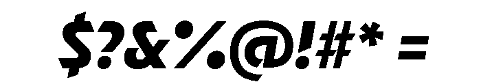 Orientation Regular Italic Font OTHER CHARS