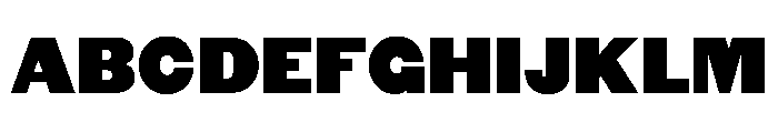 Original Sans Four Font UPPERCASE