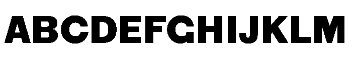 Original Sans Three Font UPPERCASE