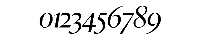 Orlando Light Italic Font OTHER CHARS