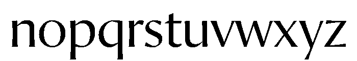 Orlando Light Font LOWERCASE