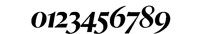 Orlando Medium Italic Font OTHER CHARS