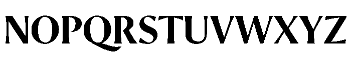 Orlando Medium Font UPPERCASE