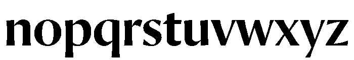 Orlando Medium Font LOWERCASE