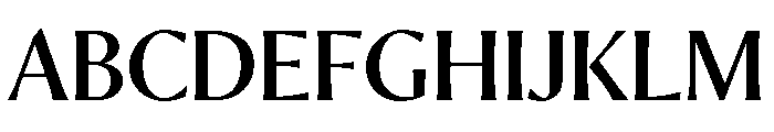 Orlando Roman Font UPPERCASE