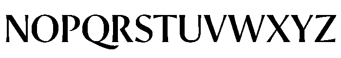 Orlando Roman Font UPPERCASE