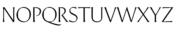 Orlando Thin Font UPPERCASE