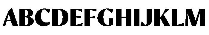 Orleans Black Font UPPERCASE